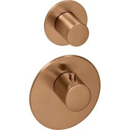 Herzbach Design iX PVD Herzbach match0 21.521010. 2000 .39 Cuivre Acier, pour module thermostat Universal , rond