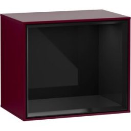 Villeroy und Boch Villeroy et Boch module d' Finion F580PHHB 41.8x35.6x27cm, étagère Glossy Black, Peony Matt