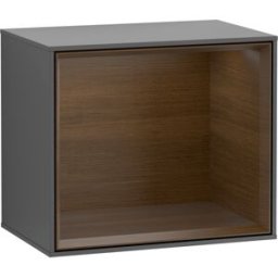 Villeroy und Boch Villeroy et Boch module d' Finion Villeroy et Boch FD10GNGK 41,8x35,6x27cm, étagère Walnut Veneer , anthracite mat