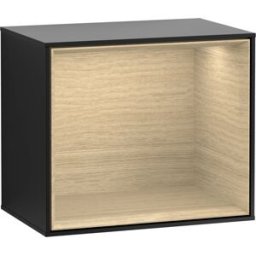 Villeroy und Boch Villeroy et Boch module d' Finion Villeroy et Boch FD10PCPD 41,8x35,6x27cm, étagère Oak Veneer , laqué noir mat