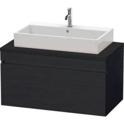 Duravit DuraStyle meuble sous-vasque DS531401616 100 x 54,8 cm, Eiche schwarz , pour console, 2000 coulissant