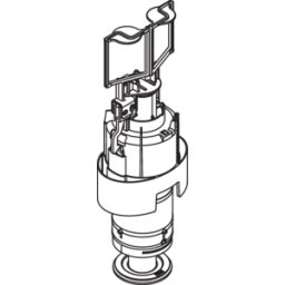 Hewi S 50 vanne de sortie 66256 pour Module WC réglable en Module WC