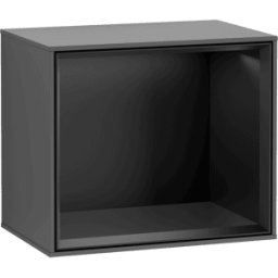 Villeroy und Boch Villeroy et Boch module d' Finion G580PDGK 41.8x35.6x27cm, Emotion, étagère Black Matt, Anthracite matt