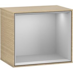 Villeroy und Boch Villeroy et Boch module d' Finion Villeroy et Boch FD10GJPC 41,8x35,6x27cm, étagère gris clair, Oak Veneer