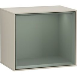 Villeroy und Boch Villeroy et Boch module d' Finion Villeroy et Boch FD10GMHH 41,8x35,6x27cm, étagère olive mat, Sand Matt Lacquer