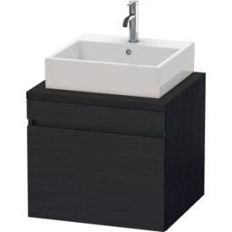 Duravit DuraStyle meuble sous-vasque DS531001616 60 x 54,8 cm, Eiche schwarz , pour console, 2000 coulissant