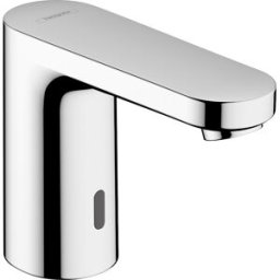 Hansgrohe Vernis Blend électronique mitigeur lavabo 71504000 raccordement secteur 230 V, pour eau froide ou eau pré-mélangée, chromé