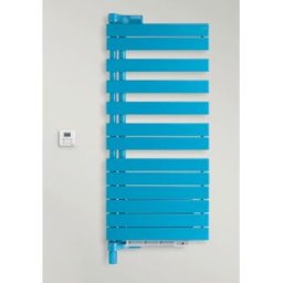 Radiateur électrique design Zehnder Roda Twist Air Spa ZRE30255GE00000 ROER-140-55/IPS, 1344 x 550 mm, Or plage