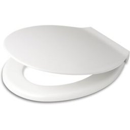 Pagette Pagette Exklusiv WC siège 790821631 bermuda bleu, avec revêtement, fixation en acier inoxydable