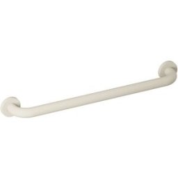 Hewi 477 Badetuchhalter 477.30B30099 600 mm, blanc pur, insert en acier, mat