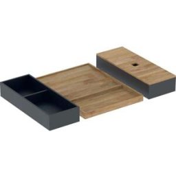 Geberit iCon jeu d'inserts de tiroir 502349001 largeur 60 cm, pour tiroir supérieur, laqué mat