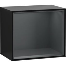 Villeroy und Boch Villeroy et Boch module d' Finion Villeroy et Boch FD10HGPH 41,8x35,6x27cm, étagère Midnight Blue , Glossy Black Lacquer