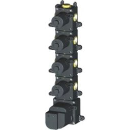 Module de thermostat universel encastré Herzbach Logic XL 4 11.240000.1.09 pour 4 consommateurs, avec thermocouple Logic