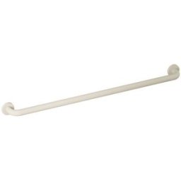 Hewi 477 Badetuchhalter 477.30B3S99 Sur mesure, blanc pur, insert acier, mat