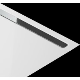 Kaldewei couvercle Nexsys Kaldewei 687771230986 Inox glossy, 4132, pour douche 80 cm, 60,65 cm