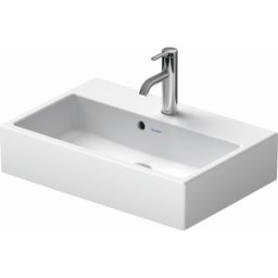 Duravit Vero Air vasque pour meuble 236800060 60x40cm, sans trou pour robinet, avec plage de robinetterie, avec trop-plein, blanc