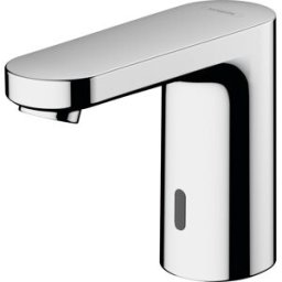 Hansgrohe Vernis Blend électronique mitigeur lavabo 71503000 fonctionnement sur piles 6 V, pour eau froide ou eau prémélangée, chromé