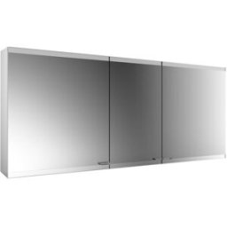 Emco Asis Evo monté en surface éclairée coffret de miroir 939.707.008 de 1600x700mm, 3-porte, avec LightSystem, avec chauffage de miroir