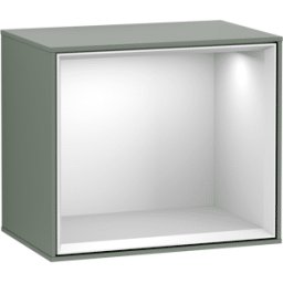 Villeroy und Boch Villeroy et Boch module Finion F580MTGM 41.8x35.6x27cm, étagère White Matt , Olive Matt Lacquer