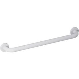 Hewi 477 Badetuchhalter 477.30B31098 800 mm, blanc de sécurité, insert en acier, mat