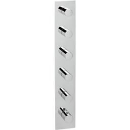 Herzbach jeu de finition Logic XL 11.525005. 2000 .01 module de thermostat Universal , tableau de bord carré, chrome