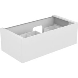 Keuco Edition 11 vasque 31254850100 105 x 35 x 53,5 cm, avec éclairage LED, placage chêne tabac