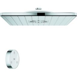 Grohe Rainshower 26643000 carré, avec télécommande, 2 types de jets, chromé