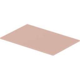 Duravit DuraSquare insert en verre 0099688600 57x31cm, verre de sécurité, perle abricot