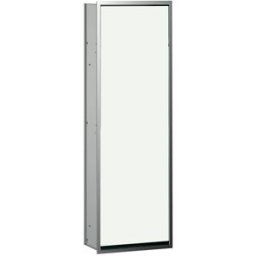 Emco Asis module 300 module d'armoire 977027863 chrome / optiwhite, porte en verre, modèle encastré