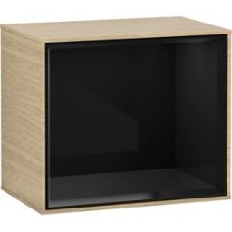 Villeroy und Boch Villeroy et Boch module d' Finion Villeroy et Boch FD10PHPC 41,8x35,6x27cm, étagère noir brillant, Oak Veneer