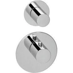 Herzbach jeu de finition Logic 11.521010. 2000 .01 module thermostat Universal , 2 Universal tableau de bord ronds Universal chrome