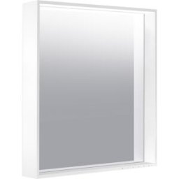 Keuco X-Line miroir lumineux 33298142000, truffe, 650x700x105mm, éclairage LED et chauffage de miroir