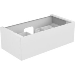 Keuco Edition 11 vasque 31251850100 105 x 35 x 53,5 cm, avec éclairage LED, placage chêne tabac