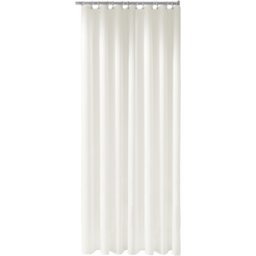 Keuco rideau de douche Plan Flame CS 14944000410 140 x 200 cm, 8 œillets, blanc cassé