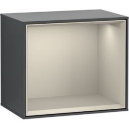 Villeroy und Boch Villeroy et Boch module d' Finion G580HHHG 41.8x35.6x27cm, Emotion, étagère Sand matt, Midnight Blue Matt Lacquer