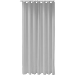 rideau de douche Keuco Plan uni 14943000310 140 x 180 cm, 8 œillets, gris clair