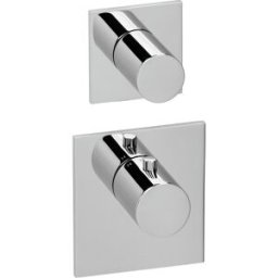 Herzbach jeu de finition Logic XL 11.521015. 2000 .01 module de thermostat Universal , 2 Universal tableau de bord carrés Universal chrome