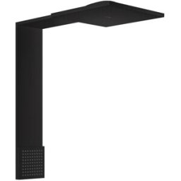 Hansgrohe module de douche ShowerComposition 12594670 250x250mm, montage mural, 2jet, avec douche d'épaule, noir mat