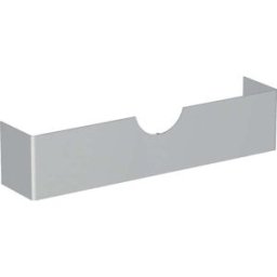Couvercle Geberit 243450JF1 ci-dessous, pour bidet, gris moyen, pour module sanitaire Monolith