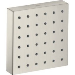 Hansgrohe Axor Starck set de finition 28491800 module de douche à encastrer, 120x120mm, aspect acier inoxydable