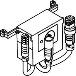 Hansgrohe Control Unit Axor 95947000 mélangeur de lavabo électronique pour installation encastrée