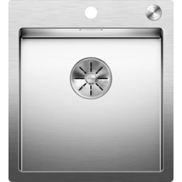 Blanco Claron évier 521632 400-IF / A , 46 x 51 cm, Inox , avec télécommande de vidange PushControl