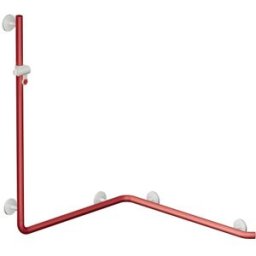 Hewi System 800 K Hewi match0 950.35.21S9133 longueur spéciale, support de douche, supports et rubinrot signal Rosetten , rubinrot