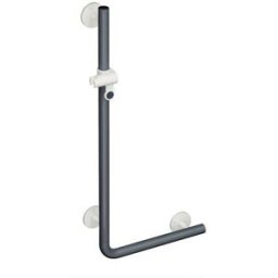 Hewi System 800 K Hewi 950.33.2109950 1100mm, support de douche, supports et Rosetten blanc pur, bleu acier