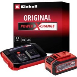 Einhell 4512143 18V 4-6Ah & 6A Boostcharger PXC Power X-Change PLUS Batterie pour outil et chargeur 18 V 6 Ah Li-Ion
