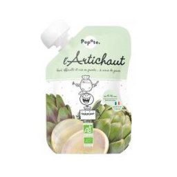 Popote Gourde L'Artichaut Bio Dès 4/6 Mois 120 g - Gourde 120 g