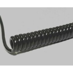 BKL Electronic 1506227 Câble spiralé Li12Y11Y 400 mm / 1600 mm 6 x 0.25 mm² noir 1 pc(s)