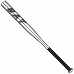 Batte de baseball 62,5cm aluminium gris résistant