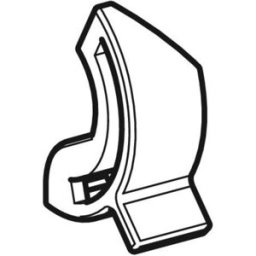 Clip de sécurité Geberit pour abattant de toilettes 242178111 pour Geberit AquaClean 4000