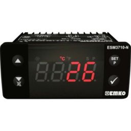 Emko ESM-3710-N.8.12.0.1/00.00/2.0.0.0 2 points de réglage Régulateur de température PTC -50 à 130 °C Relais 16 A (L x l x H) 65 x 76 x 35 mm